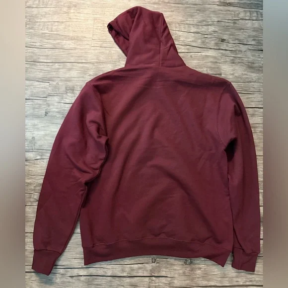 Mike’s Hot Honey Champion Maroon Hoodie with Logo - Picture 3 of 3